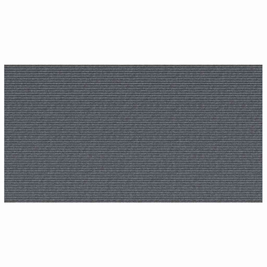 Teppichläufer Grau 80 x 150 cm Stoff