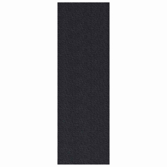 Teppichläufer Anthrazit 80 x 200 cm Stoff