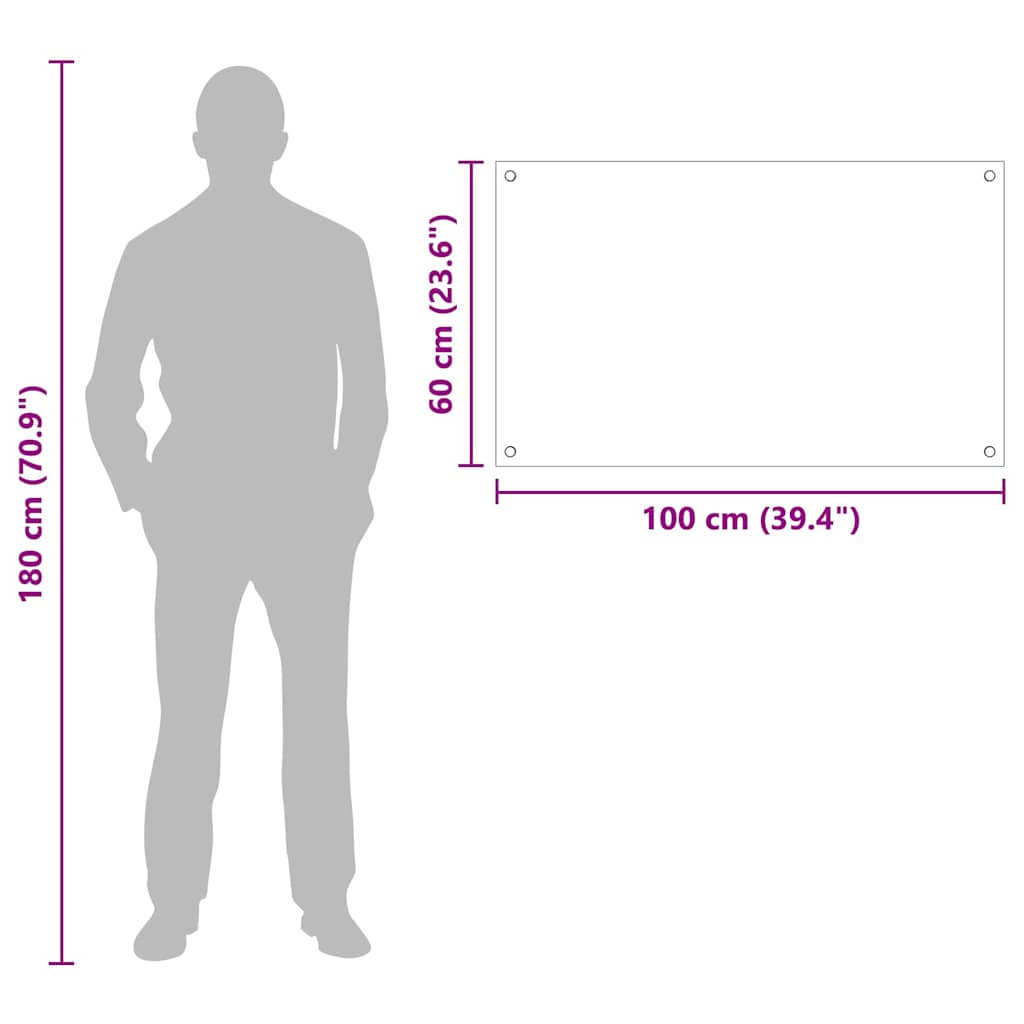 Küchenrückwand Schwarz 100 x 60 cm Gehärtetes Glas