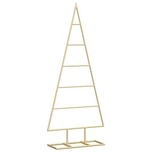 Metall Weihnachtsbaum Gold 90 cm Pulverbeschichteter Stahl