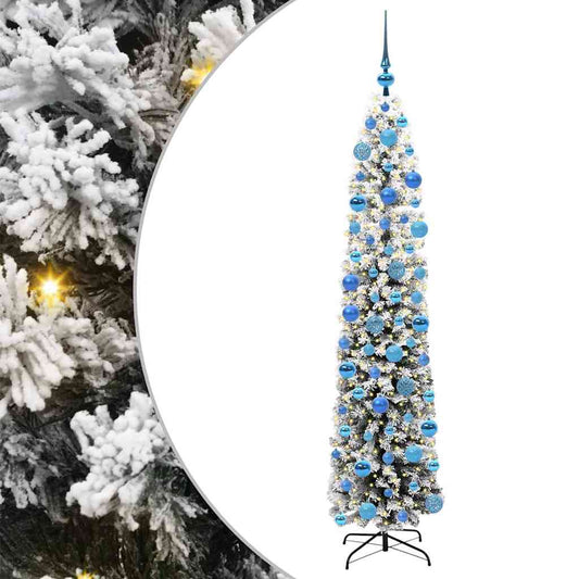 Künstlicher Weihnachtsbaum mit 300 LEDs mit Ständer Grün 180 cm