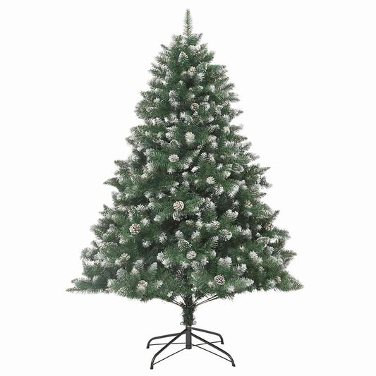 Künstlicher Weihnachtsbaum mit 300 LEDs mit Ständer Grün 180 cm