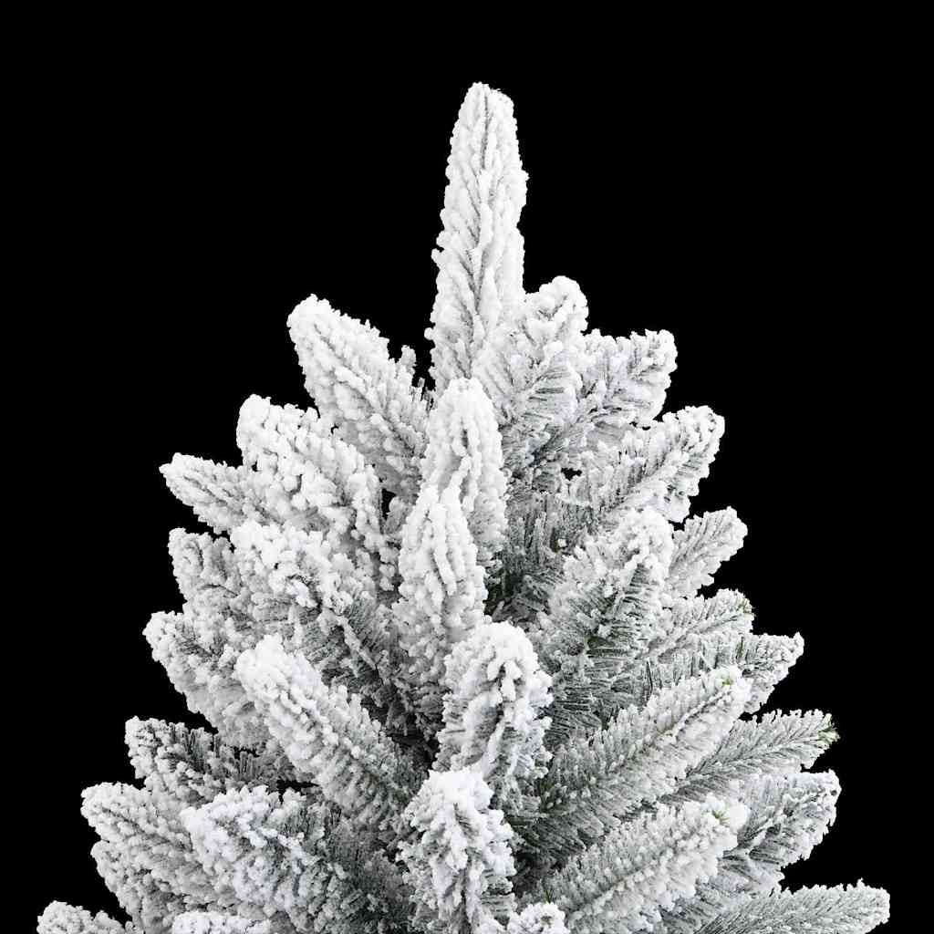 Albero di Natale artificiale con 300 LED, bianco, 93 x 93 x 240 cm