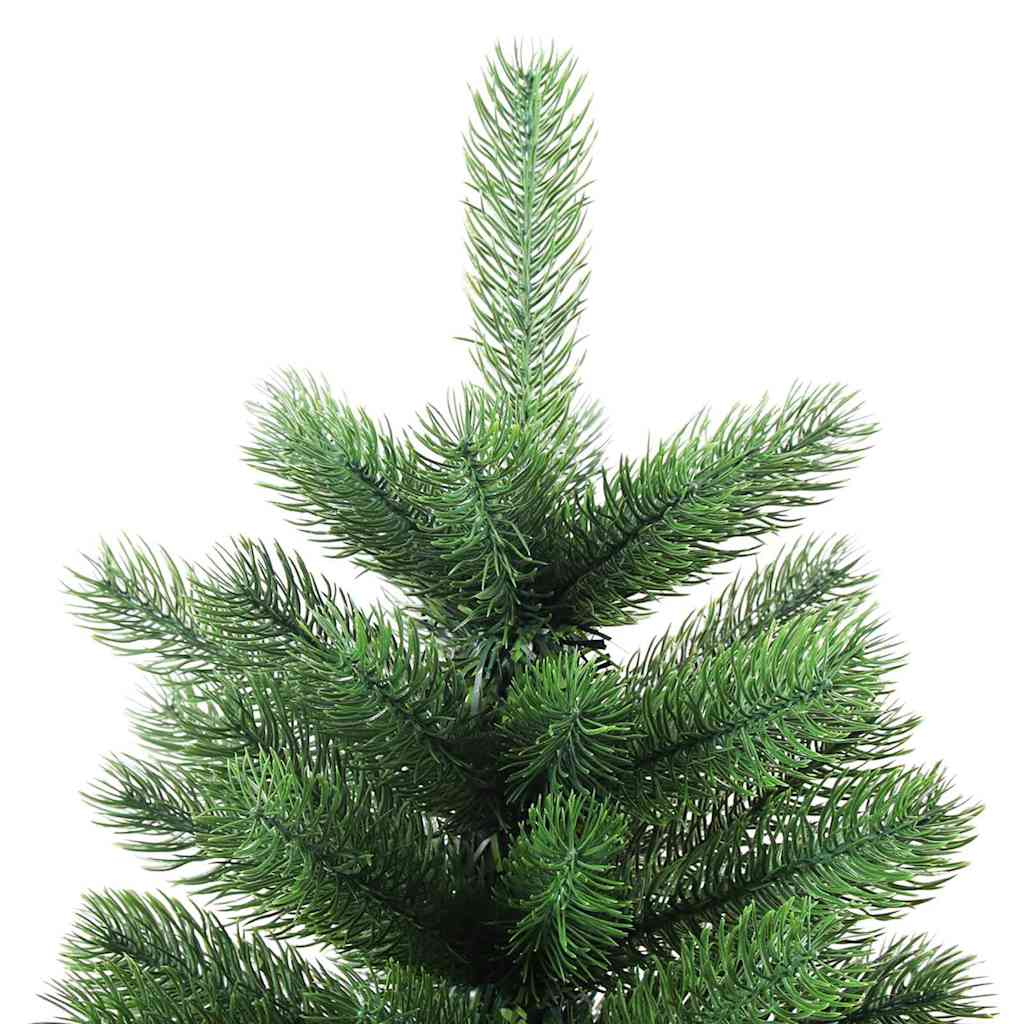 Albero di Natale con 150 LED e supporto, verde, 90 cm, PE