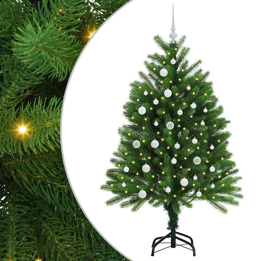 Weihnachtsbaum mit 150 LEDs mit Ständer Grün 120 cm PE