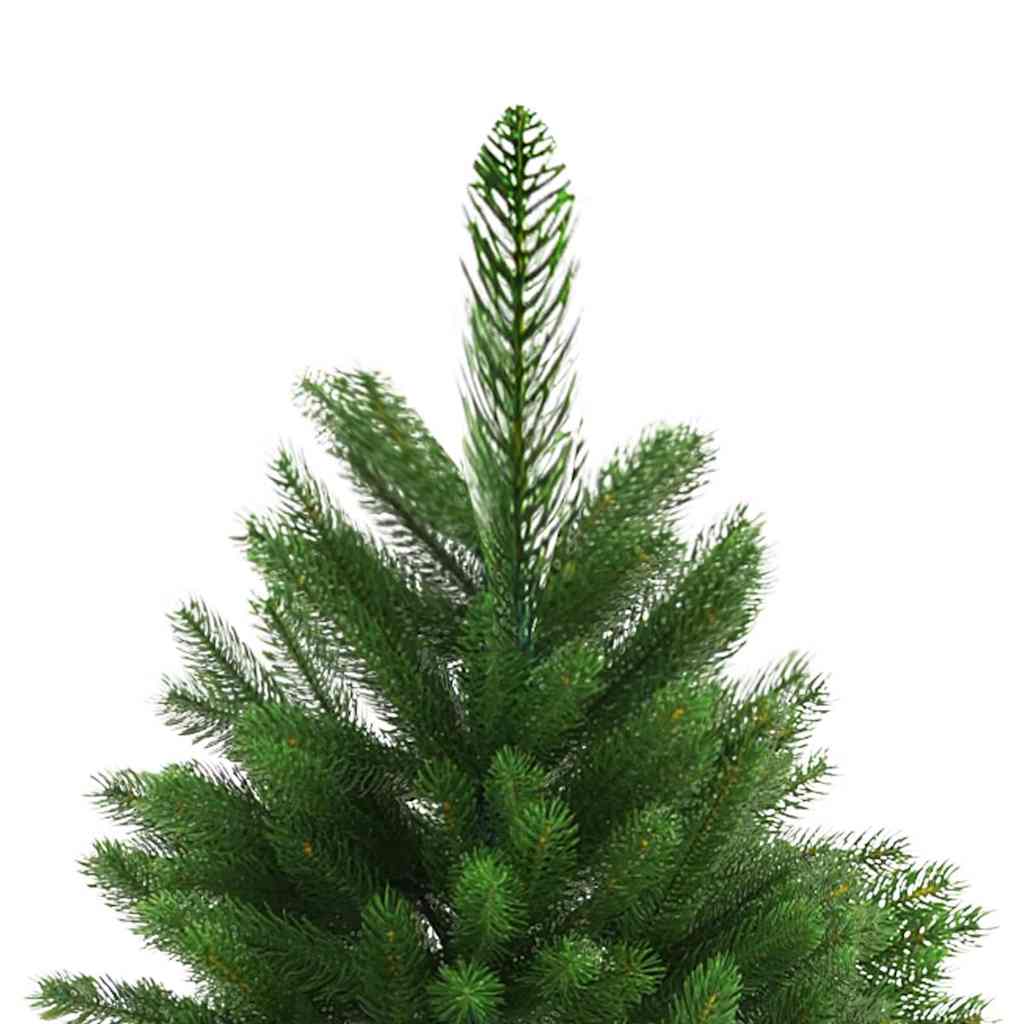 Albero di Natale con 300 LED e supporto, verde, 240 cm, PE