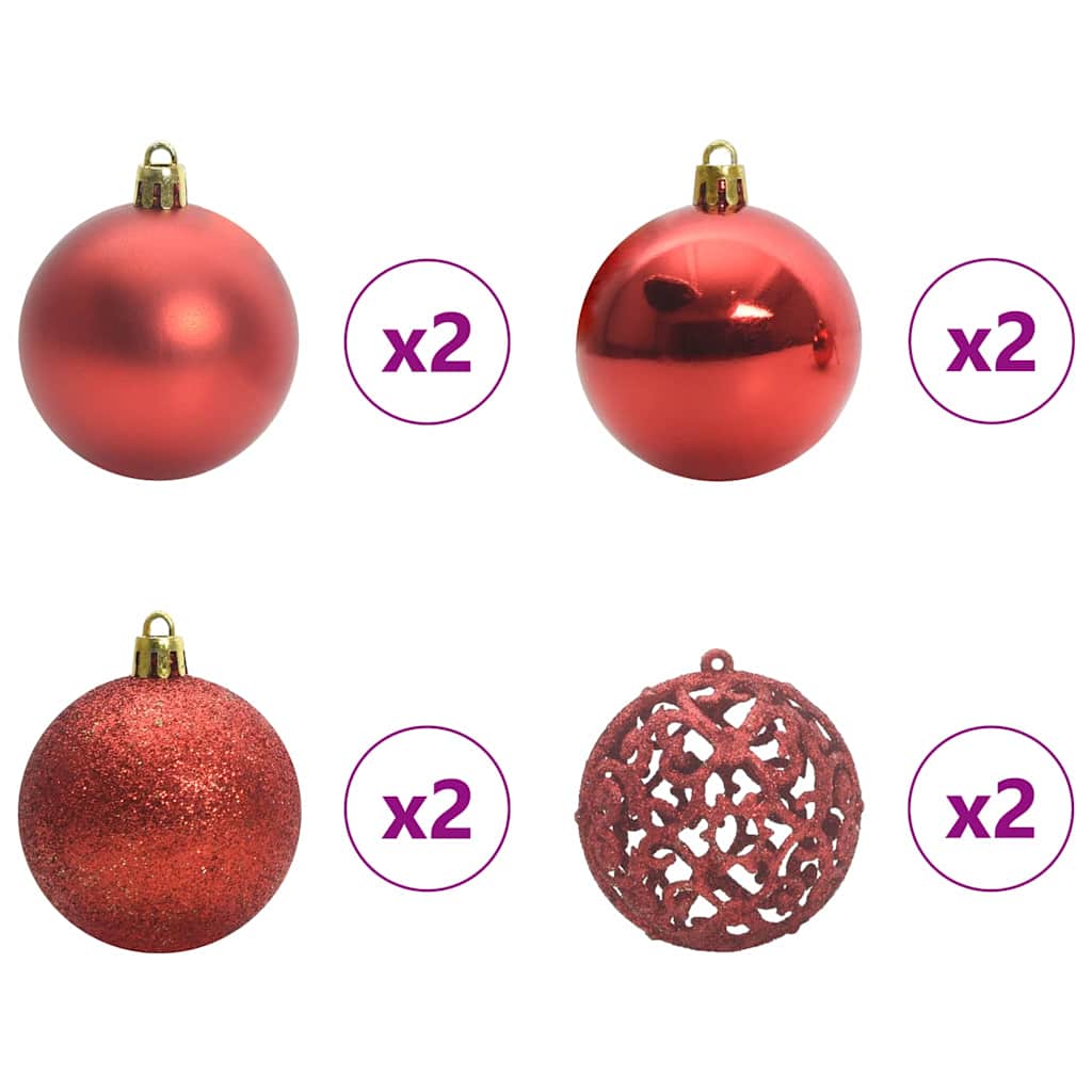 Künstlicher vorbeleuchteter Weihnachtsbaum Grün 150 cm