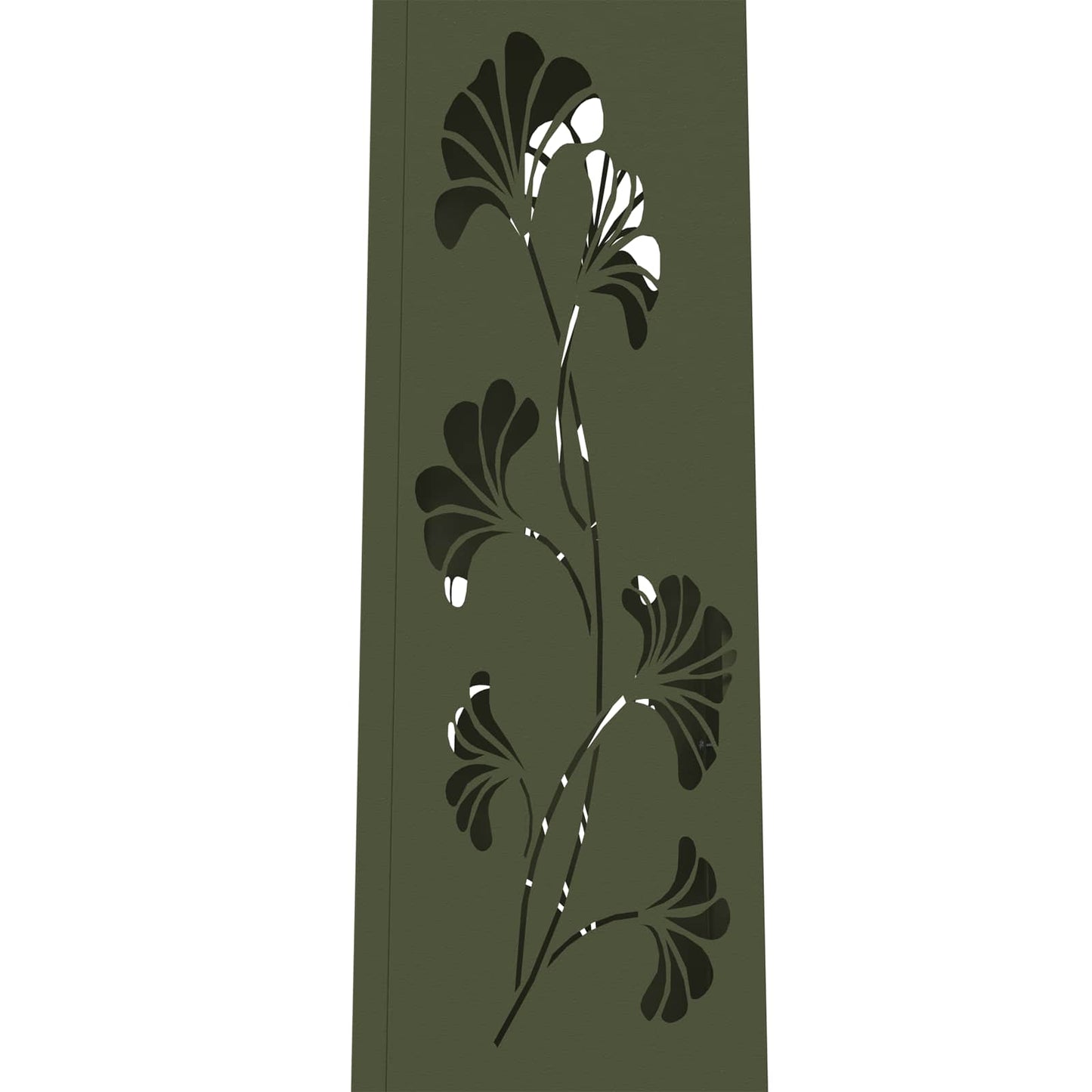 Solar LED Weg Licht 2 pcs Olive Grün Kalt gewalzter Stahl