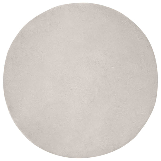 Kunstfell Hasen Teppich Olite Beige Ø 160 cm Polyester