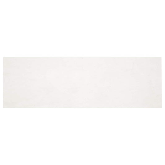 Kunstfell Hasen Teppich Olite Creme 80 x 250 cm Polyester