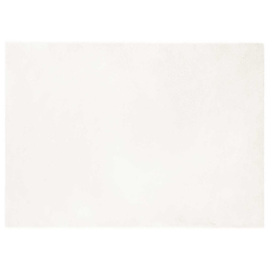 Kunstfell Hasen Teppich Olite Creme 240 x 340 cm Polyester