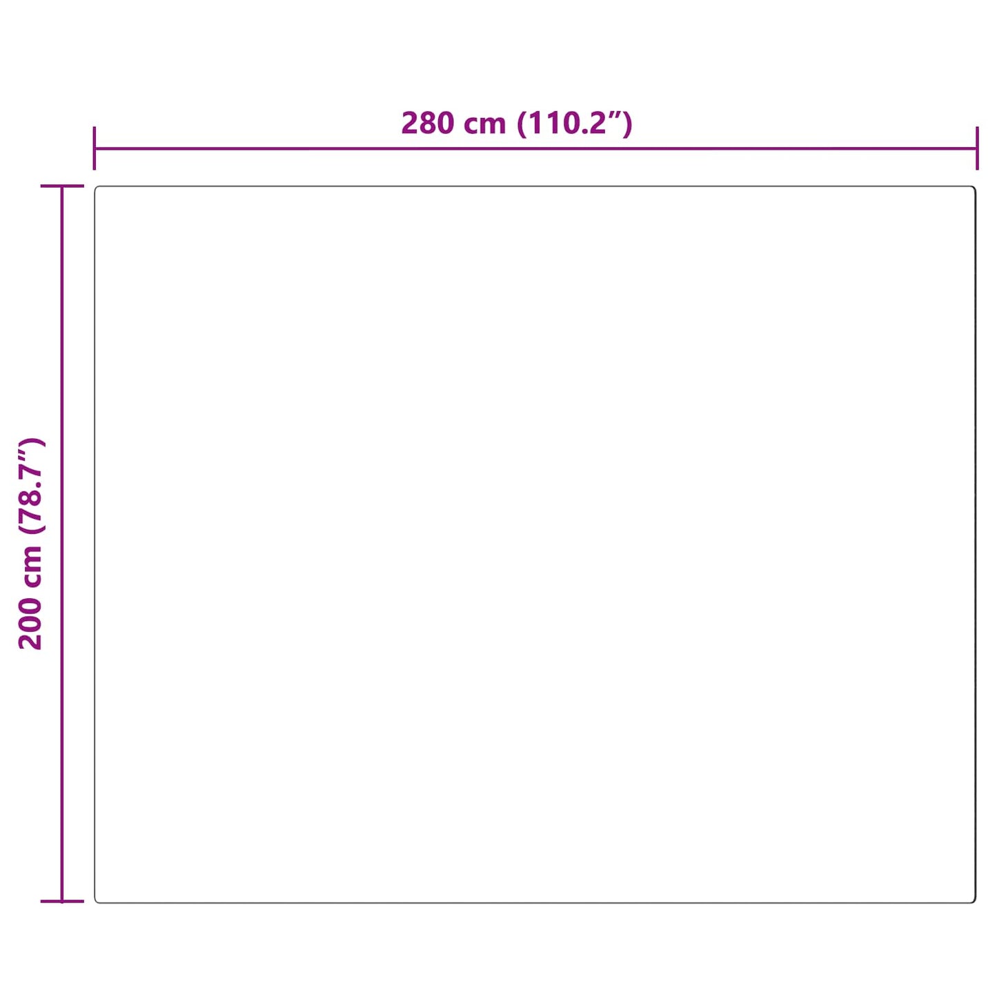 Kunstfell Hasen Teppich Olite Taupe 200 x 280 cm Polyester