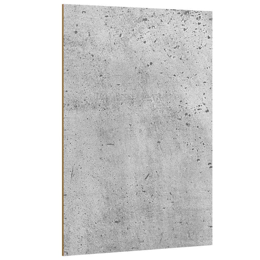 Dekoplatten 12 pcs Beton Grau 15 x 21 x 0,27 cm Holzwerkstoff