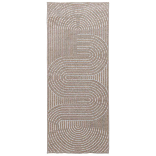 Bereichsteppiche PALMERAS Beige 150 x 80 cm Polyester