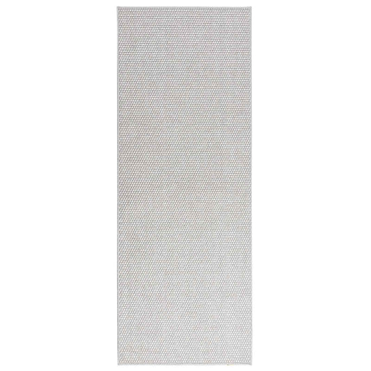 Bereichsteppiche LUGO Creme und Grau 200 x 80 cm Polyester