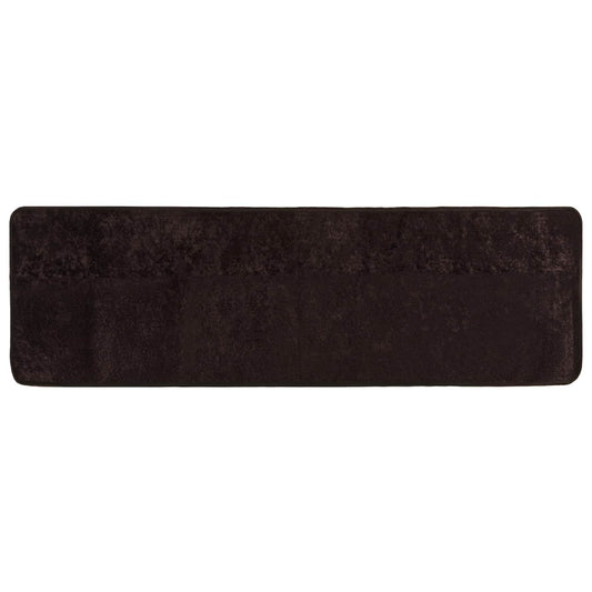 Teppichläufer MARSA Anthrazit 250 x 80 cm Polyester und PVC