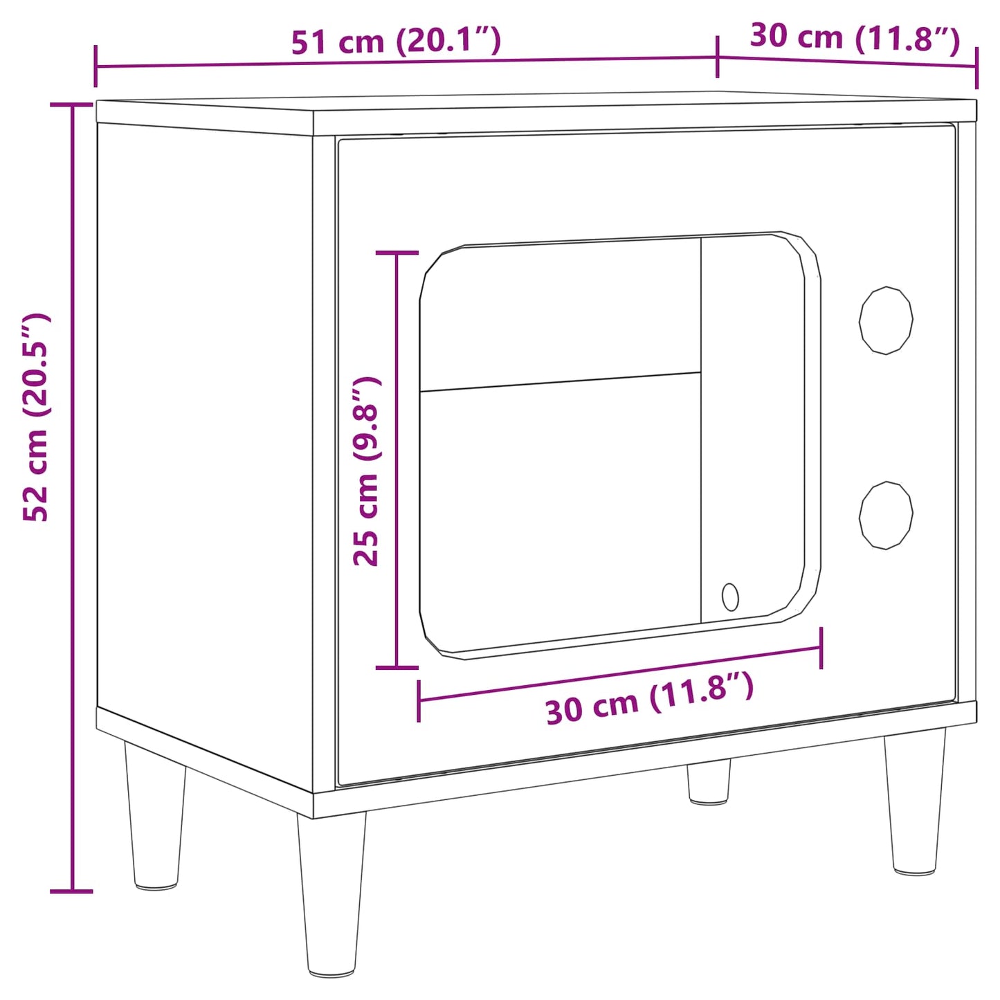 Katzenhaus Beton 51 x 30 x 52 cm Holzwerkstoff