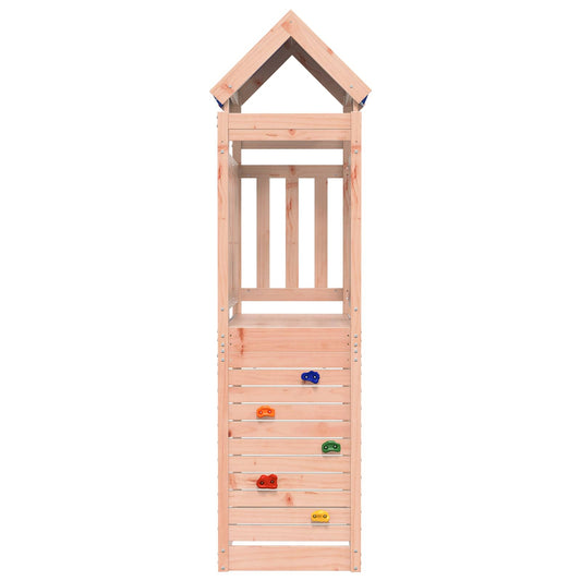 Spielturm Braun 110,5 x 52,5 x 215 cm Massives Douglasienholz