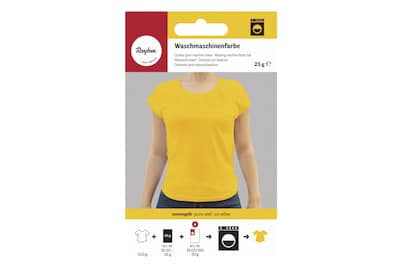 Rayher Waschmaschinenfarbe Sonnengelb
