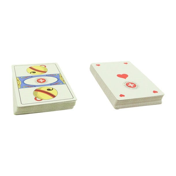 Stone Card Jasskarten Set – 2 Spiele, Steintafel & PU-Etui