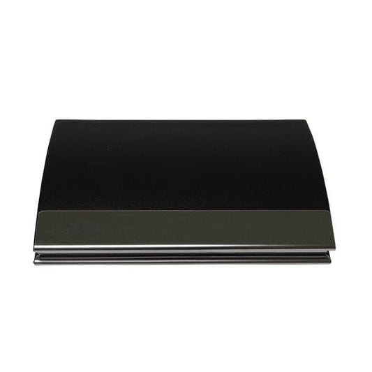 Madison Visitenkarten-Etui aus Metall & Kunstleder