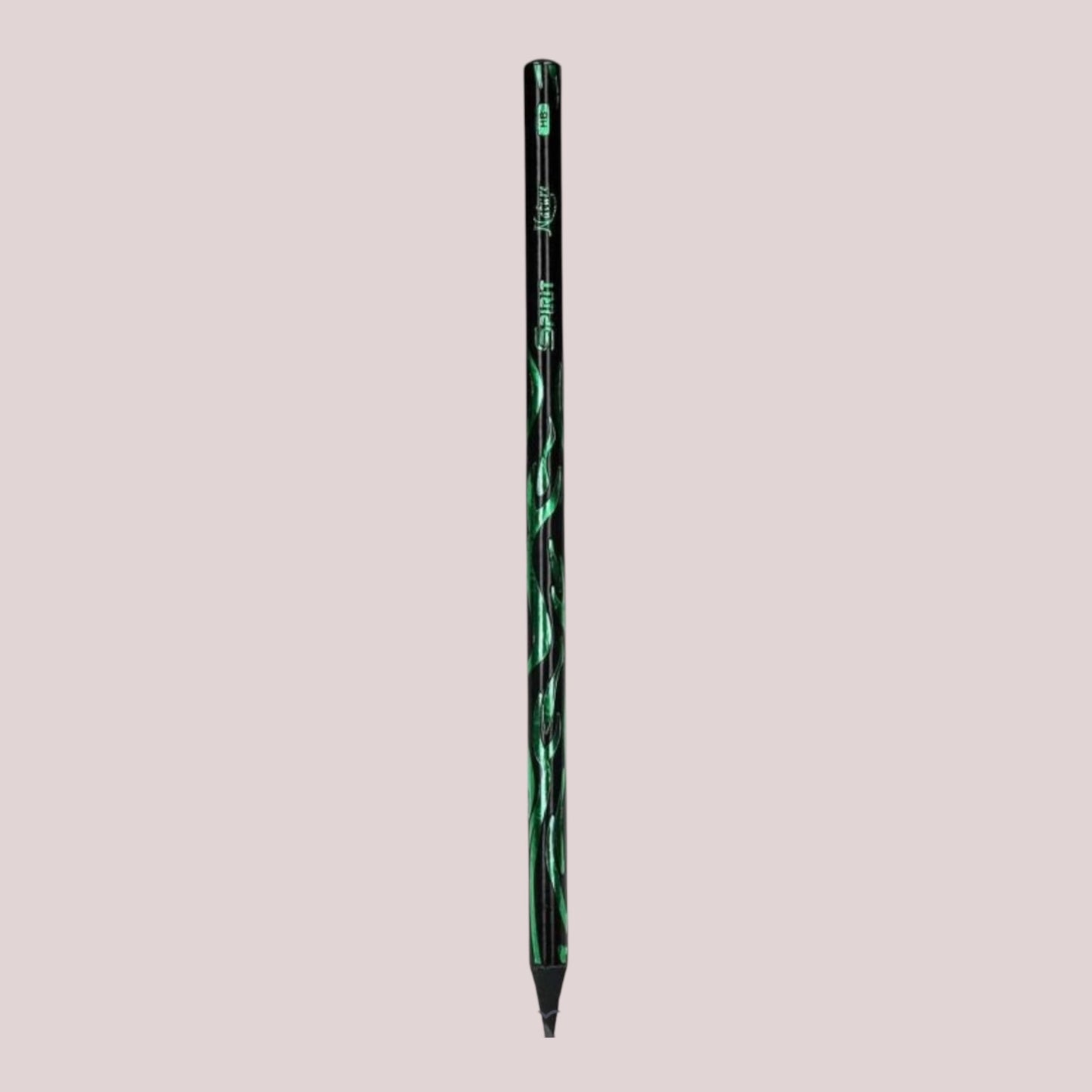 Bleistift Rund "Nature" mit shwarzem Holz