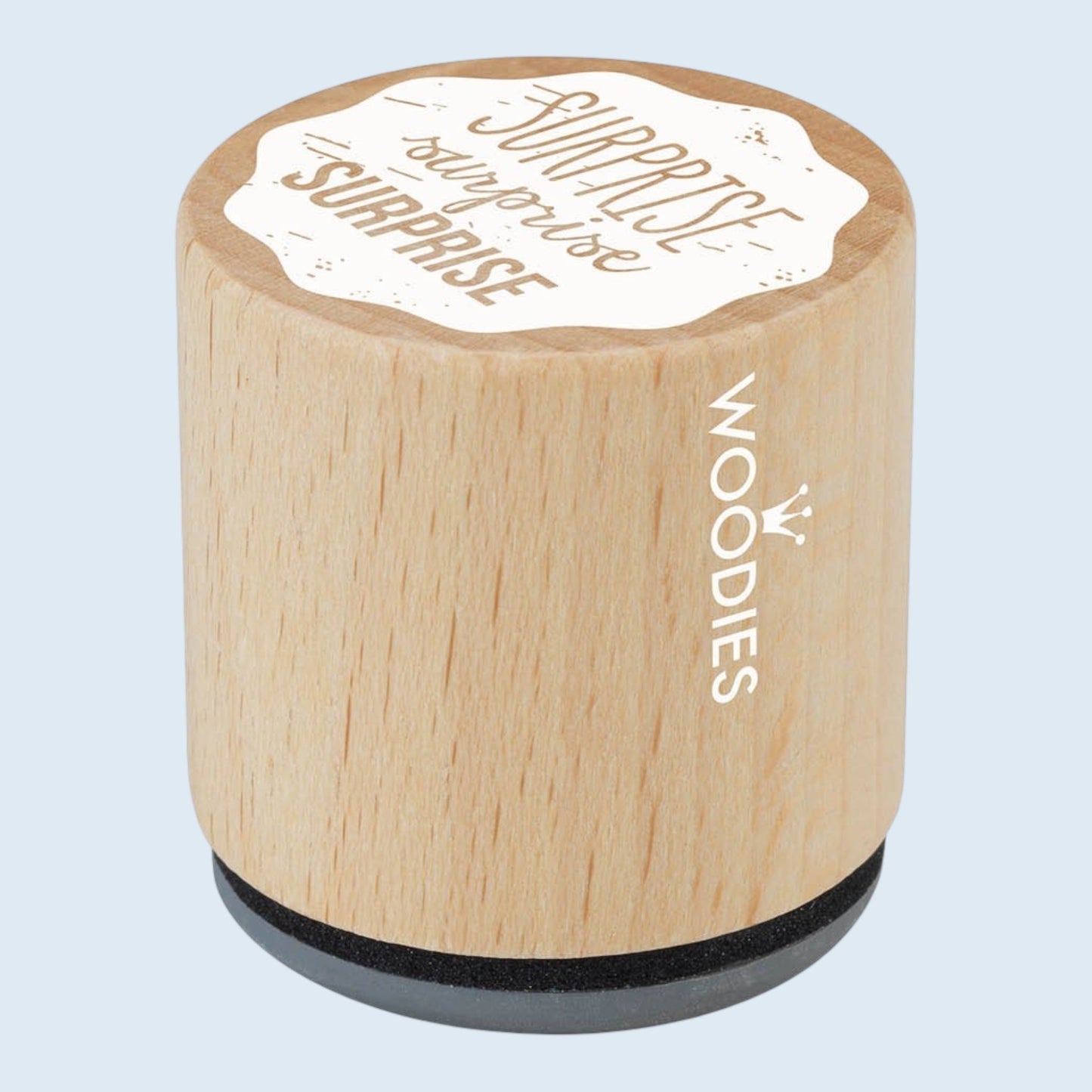 Woodies Holzstempel Surprise Ø 3 cm