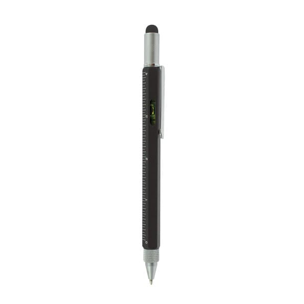 Workman's Multi Tool 8-in-1 Konstruktionsstift – Messing, Wasserwaage & Touch