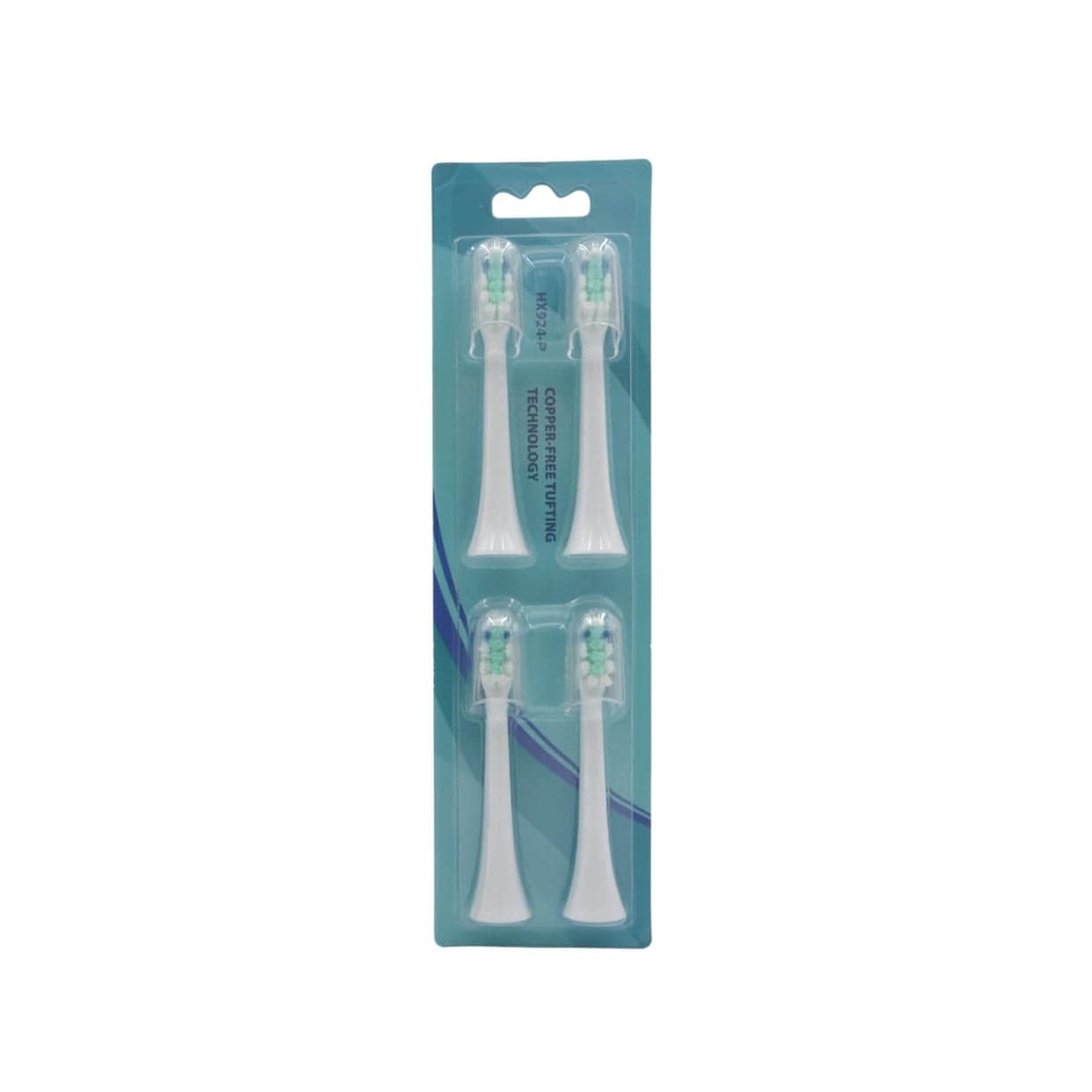 Aufsteckbürsten für Philips Zahnbürste – 4er Set, Weiche Borsten