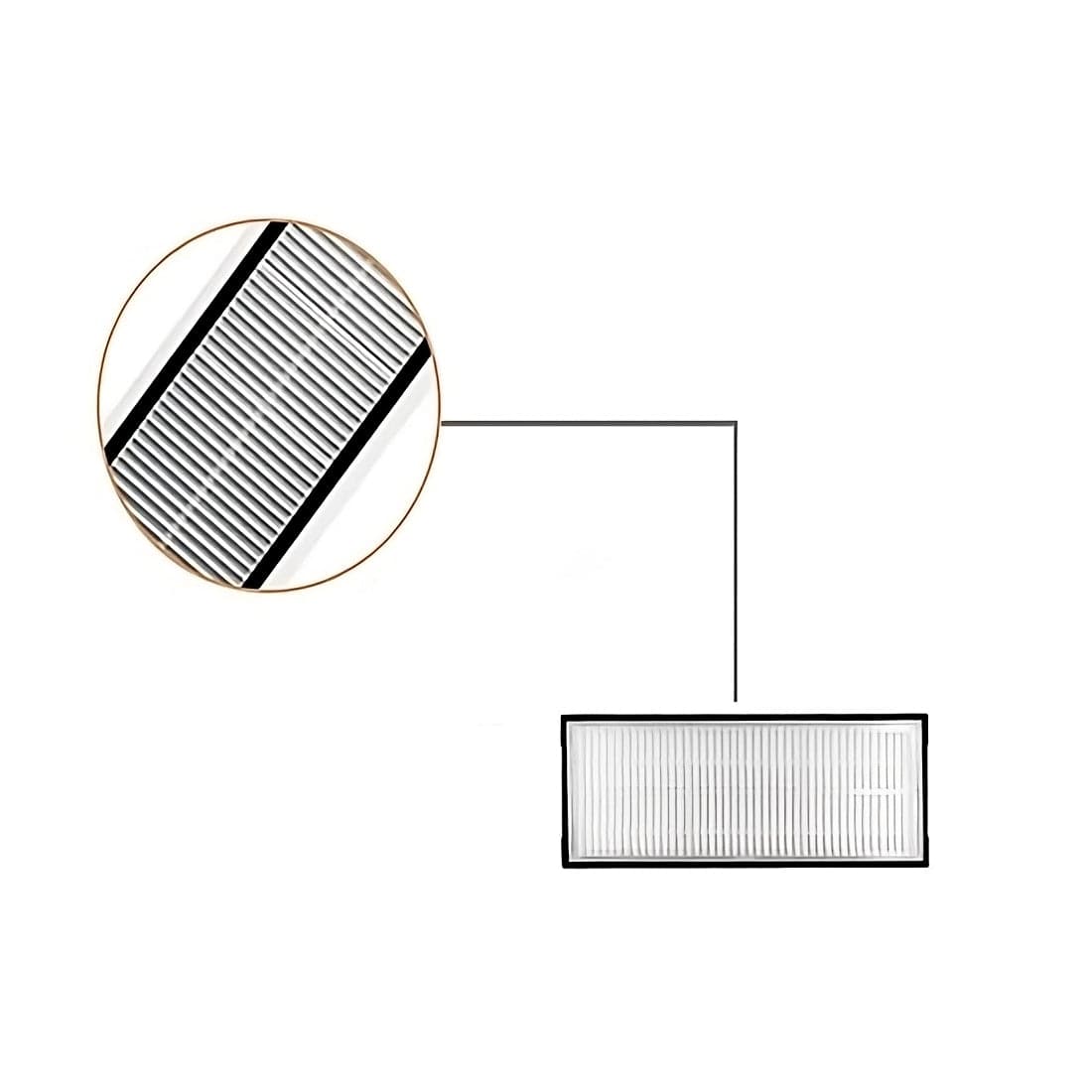 HEPA-Filter für Roborock S7 & S7+ – 2er Set, Feinstaub & Allergene