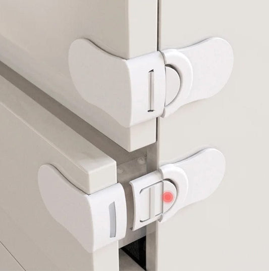 Schrank & Schubladensicherung – 3er Set, Kindersicherung Einfach Installierbar