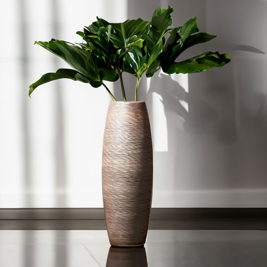 Deko Bodenvase – 78 cm, Keramik, modernes & zeitloses Design