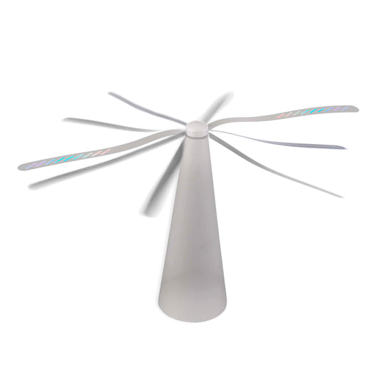 Elektrischer Fliegenwedler – Ø 40 cm, ohne Chemie, für Tisch & Picknick