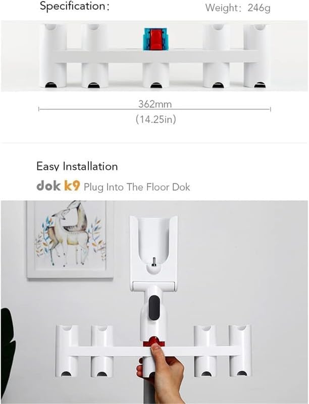 Erweiterungshalterung für Dyson – für V11, V12, V15, Gen5, Digital Slim & mehr