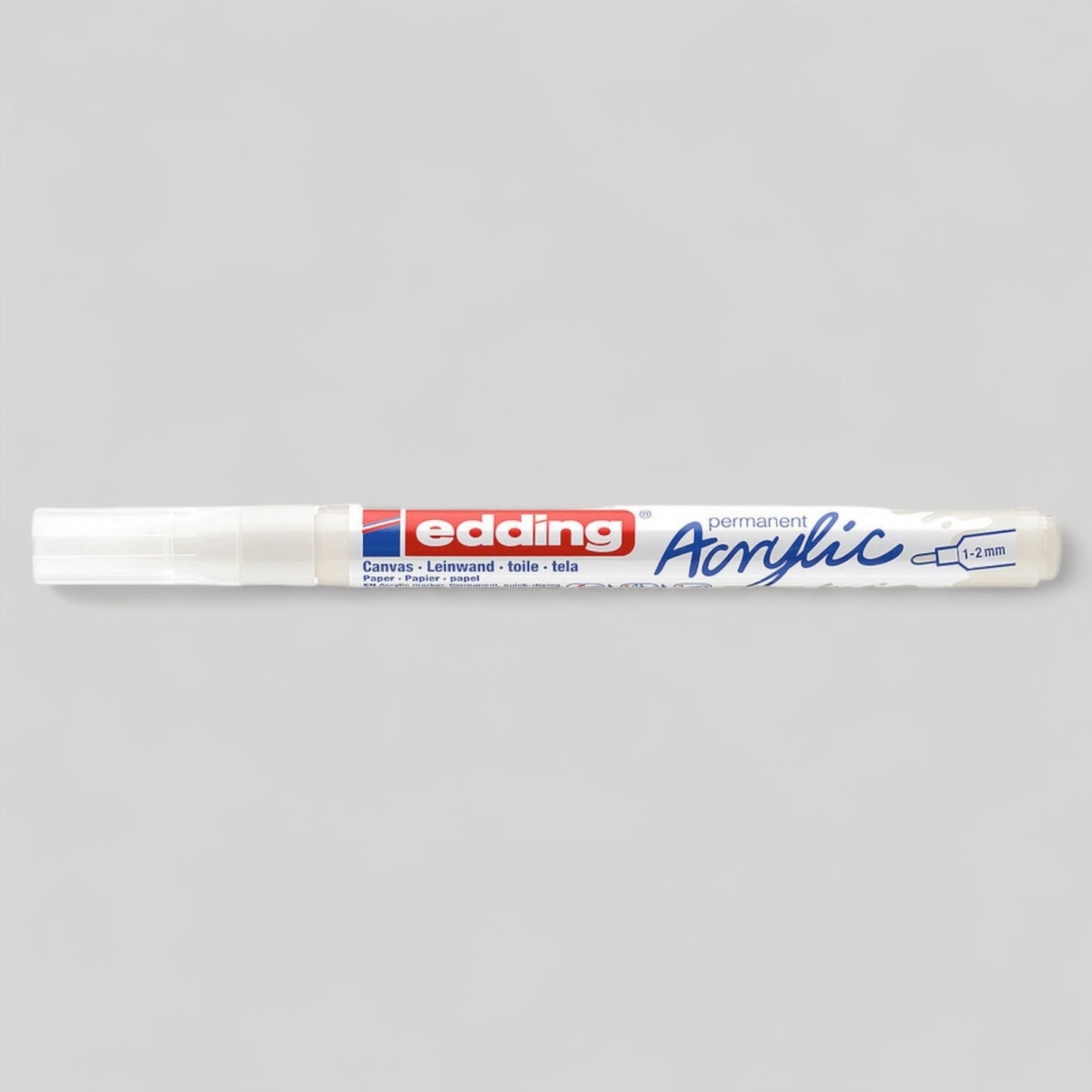 Edding 5300 Acrylmarker
Verkehrsweiss 922 , Rundspitze 1-2 mm