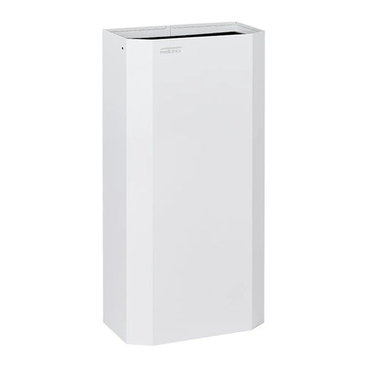 Abfalleimer Edelstahl offen | 40 Liter