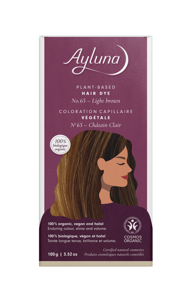 Ayluna - Light Brown Plant Hair Dye - Premium Natural Color đżâ¨