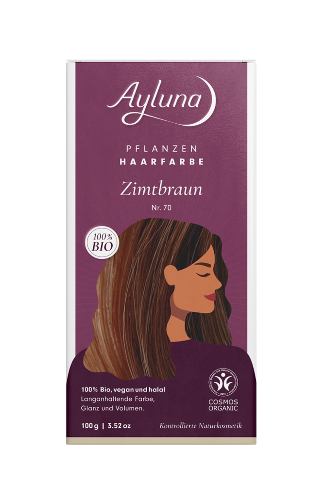 Ayluna - Cinnamon Brown Hair Color - Natural and Vibrant 🌿✨
