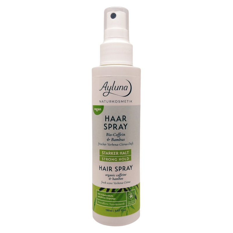 Ayluna - Bamboo & Caffeine Hairspray - Strong Hold for All-Day Styles! 💁♀️✨