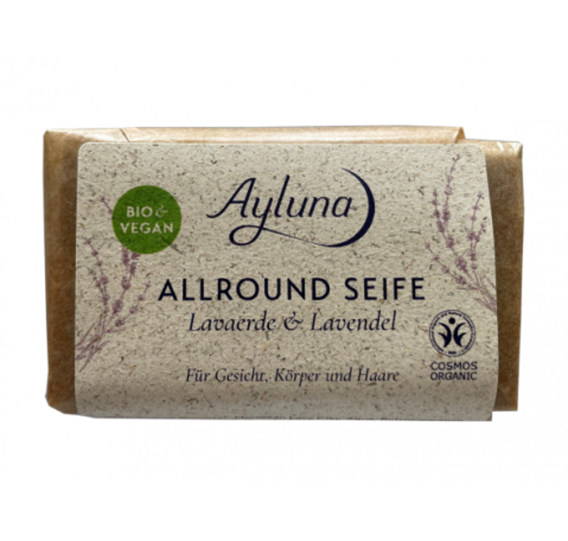 Ayluna - Lava Clay & Lavender Soap - Nourish Your Skin đżâ¨