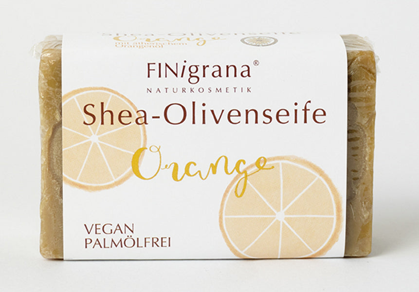 FINIGRANA - Shea-Olive Soap Orange - Luxurious Vegan Care 🧡✨