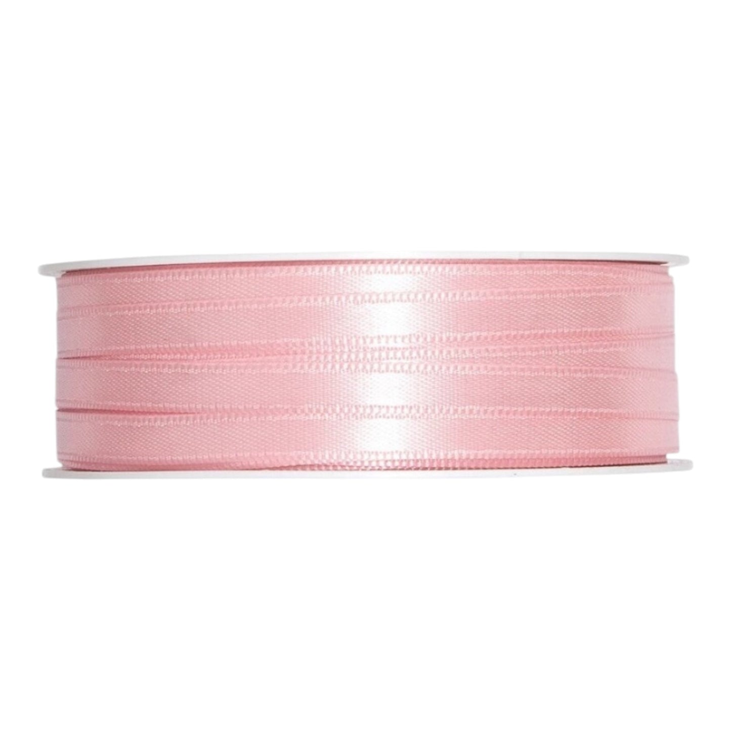 Satinband doppelseitig 3 mm x 50 m , Lachs