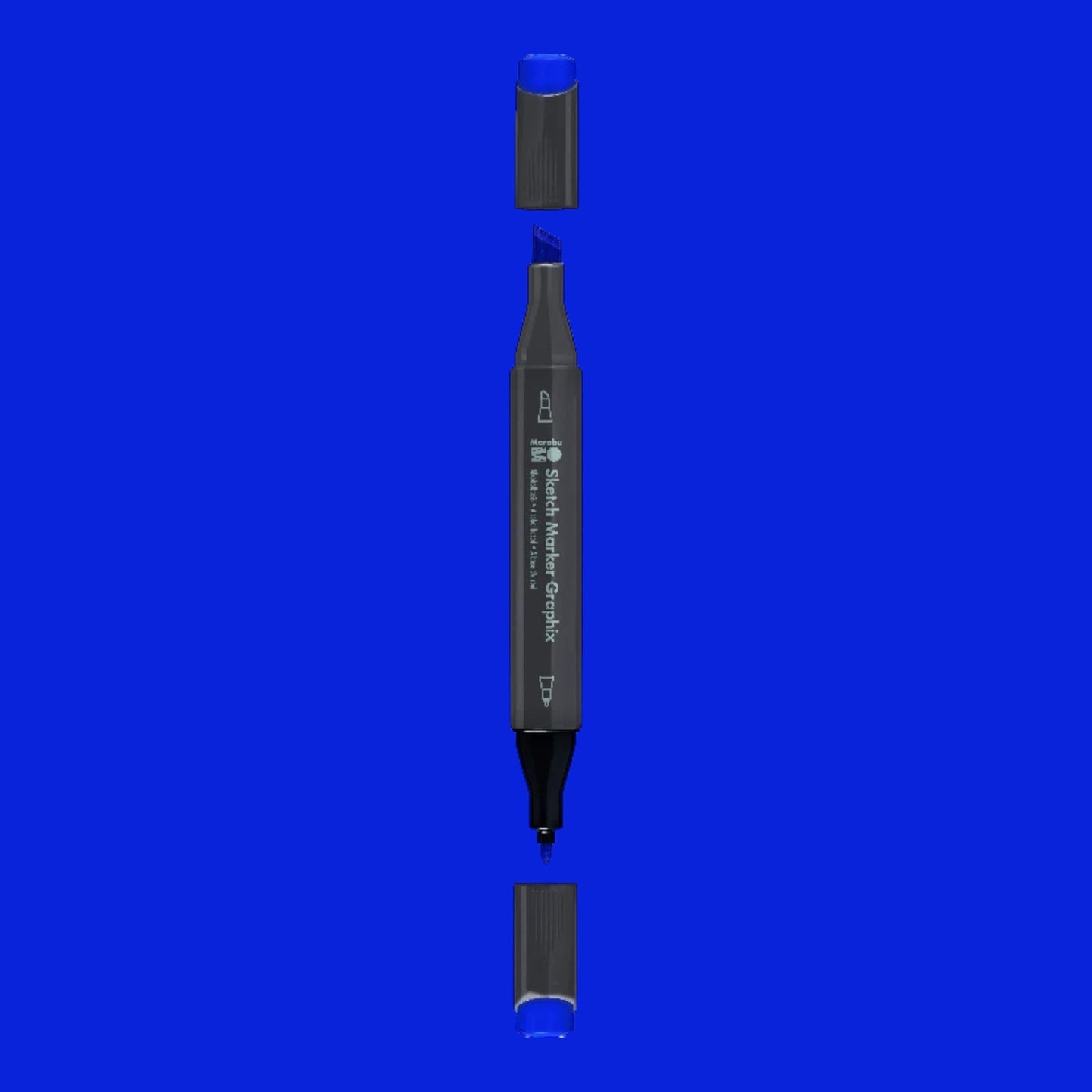 Marabu Sketch Marker Graphix.
Ultramarinblau 958