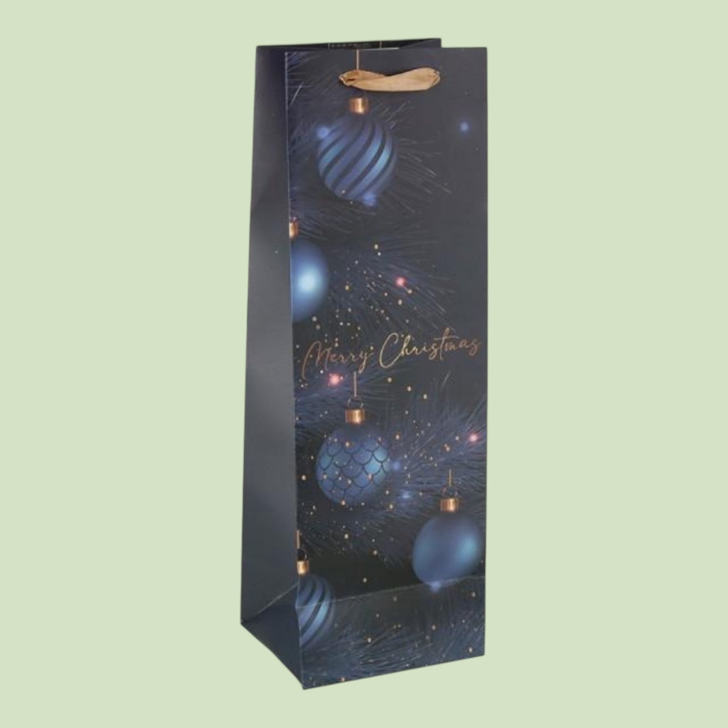 Geschenktasche: New Year, für Flasche