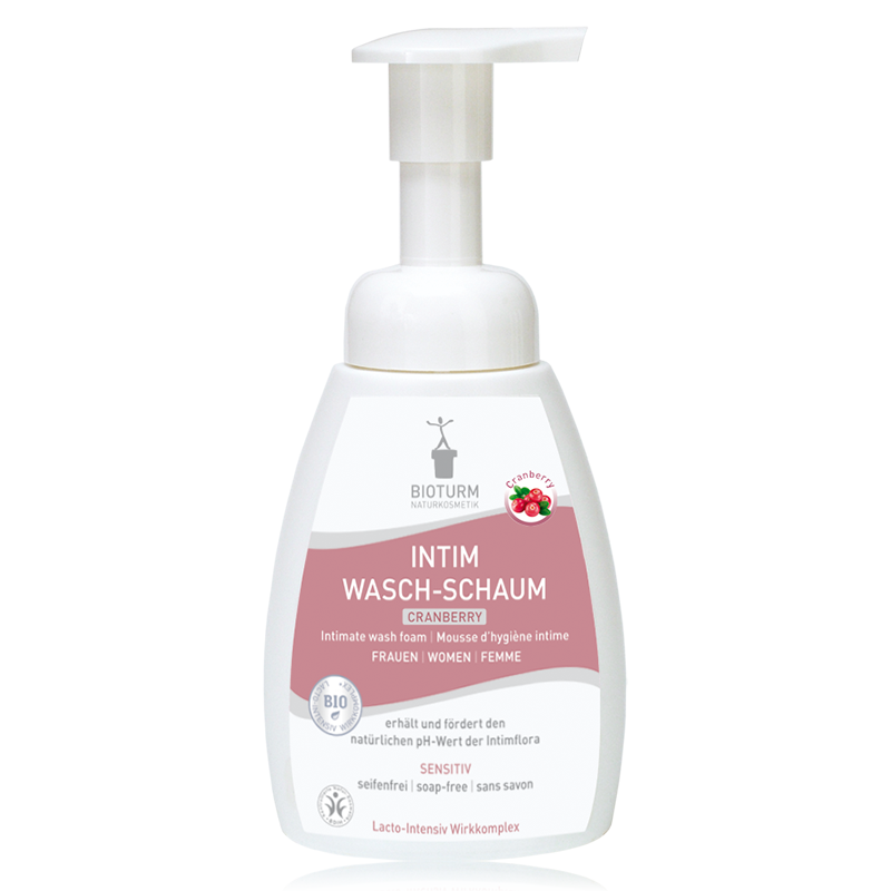 Bioturm - Intimate Wash Foam Cranberry - Gentle & Refreshing đâ¨