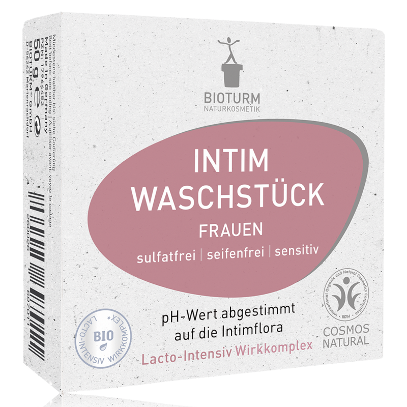 Bioturm - Intimate Wash Bar - Gentle Care for Women đ¸