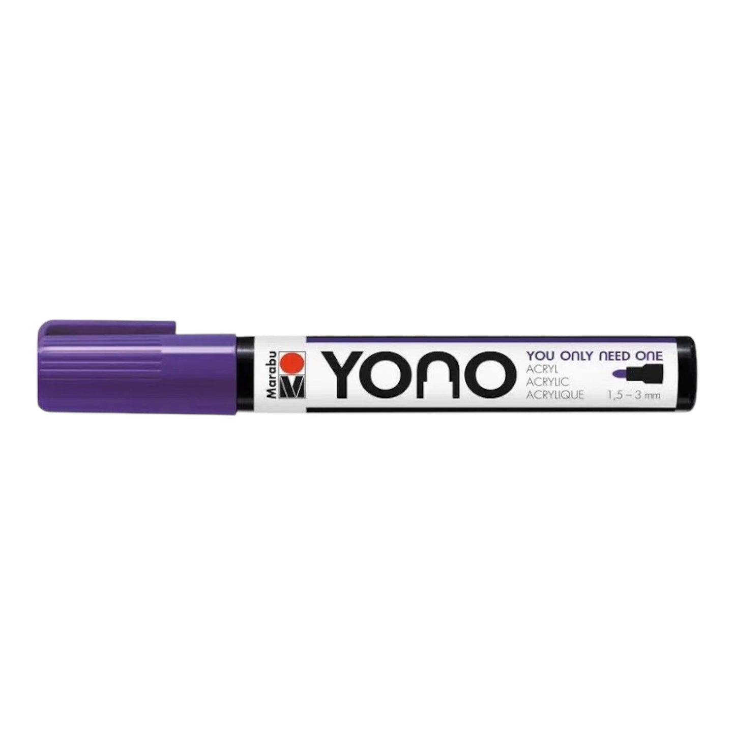 Acrylmarker YONO 1.5 - 3 mm Violett