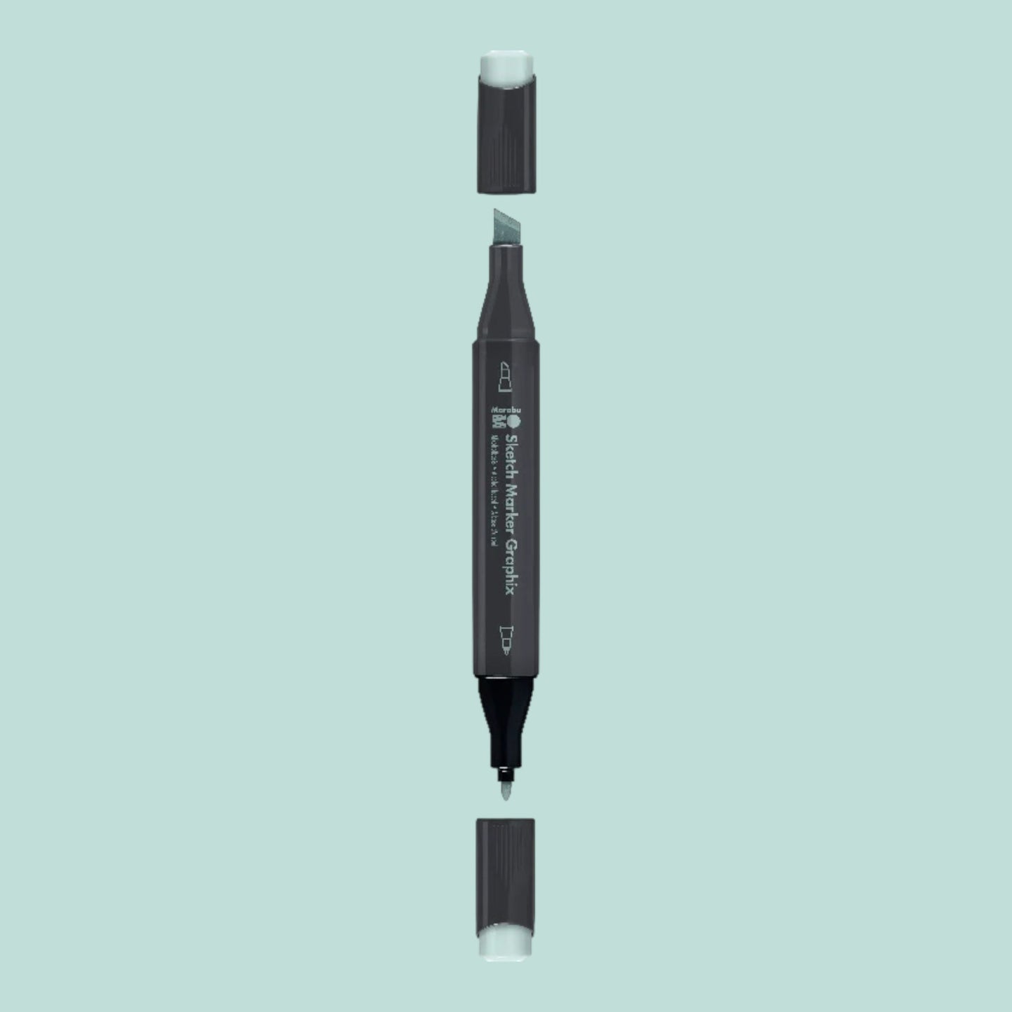 Marabu Sketch Marker Graphix.
Kaltgrau 991