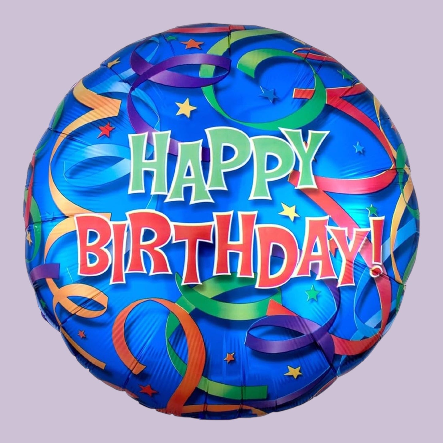Folienballon Rund Happy Birthday 81cm