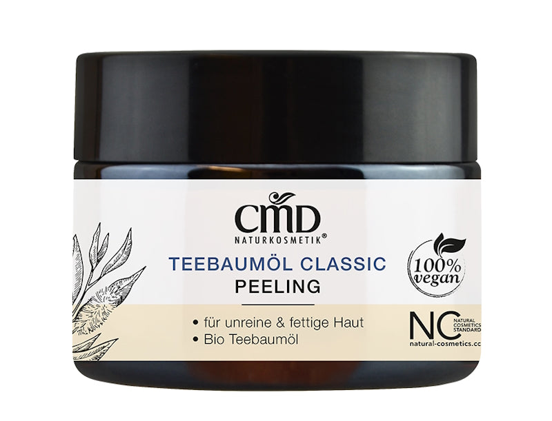 CMD Naturkosmetik - Tea Tree Oil Peeling Cream - Refresh Your Skin 🌿✨